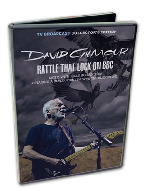 NEW DAVID GILMOUR  RATTLE THAT LOCK ON BBC 　1DVDR  Free Shipping