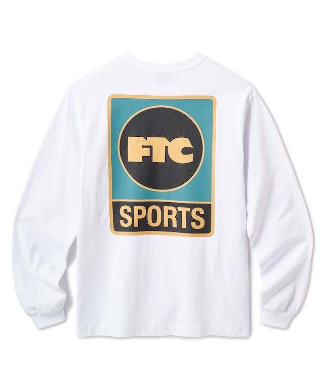 【FTC】SPORTS L/S TEE - WHITE