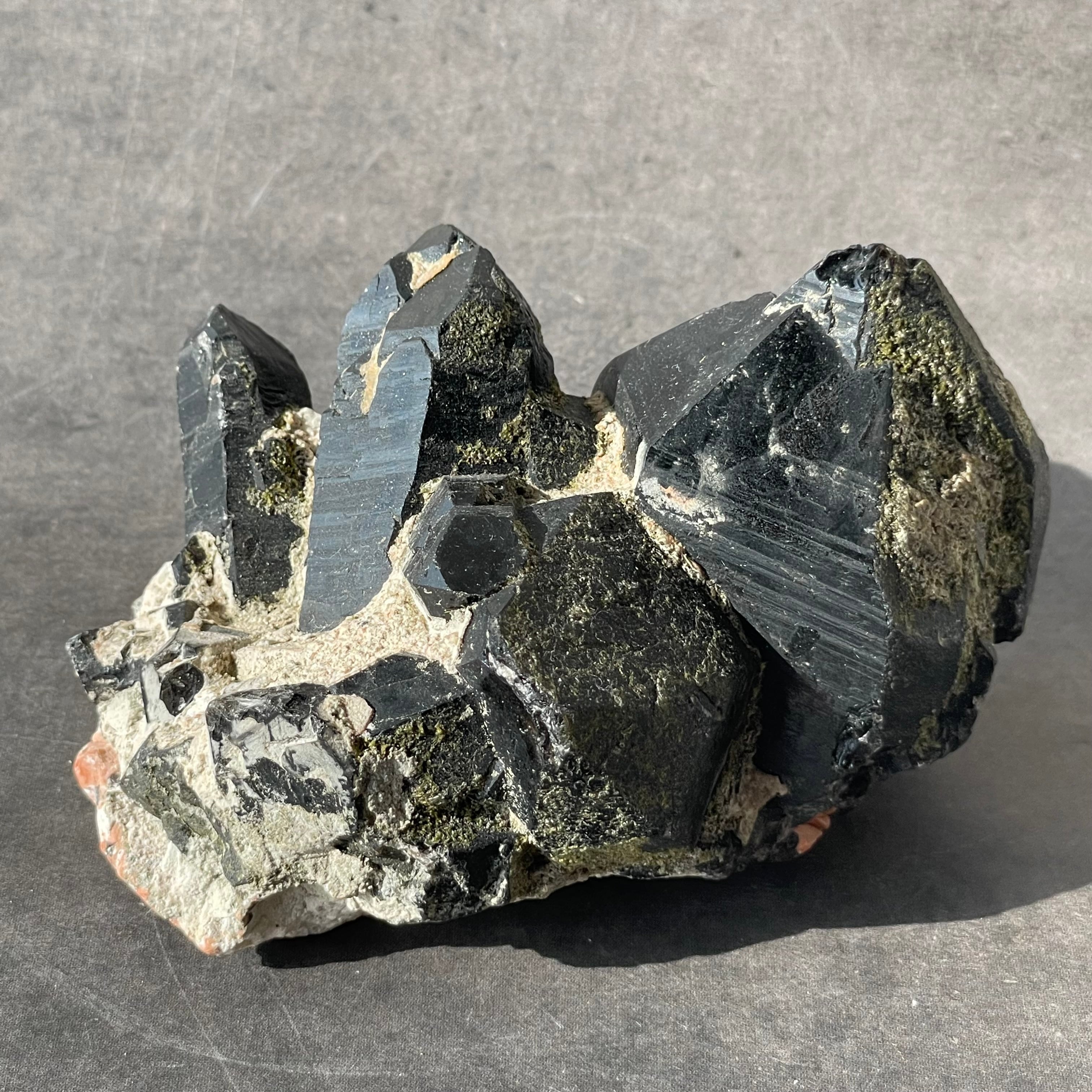 モリオン 黒水晶 天然無処理 原石 MY1223