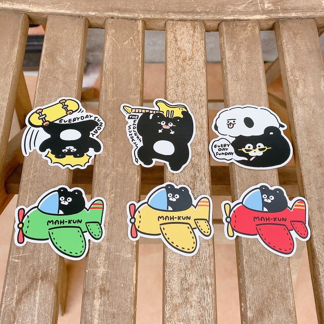 くまのまーくんsticker pack | EVERYDAYSUNDAY