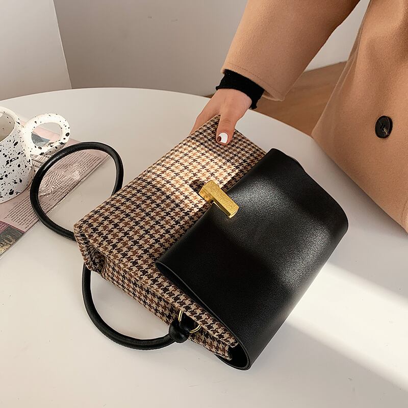 スタイルオータムウィンターレッドシングル 秋物 冬物 Tiancai_Wing_Bag69916174841