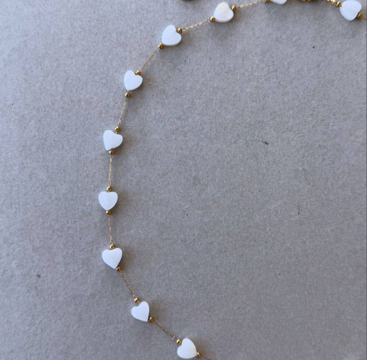 ご予約》Heart Shell Necklace | BLEU FUME
