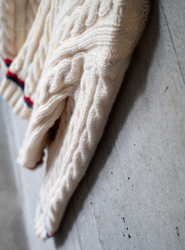 "JOHNNY LEWIS" 1980s Tilden knit