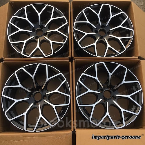 18インチBスタイル スタッガー ホイール スマートフォートゥー W453 18x7 4x100 4 本セット LI-1121