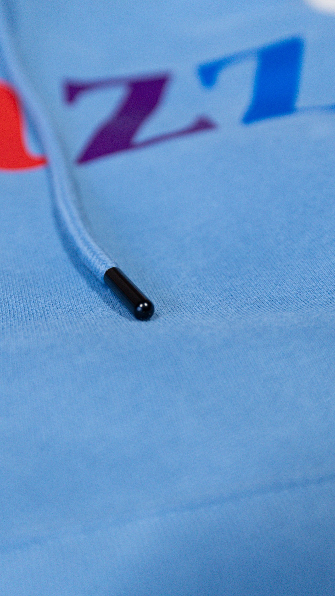 Apple in Smoke Heavy Oz Hoodie [Blue]