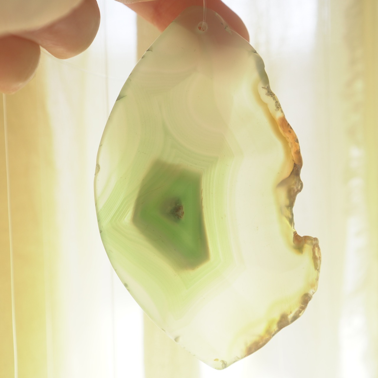 Edelweiss Garden - アゲートヒーリングチャイム / Agate Sun Catcher Wind Chime 435