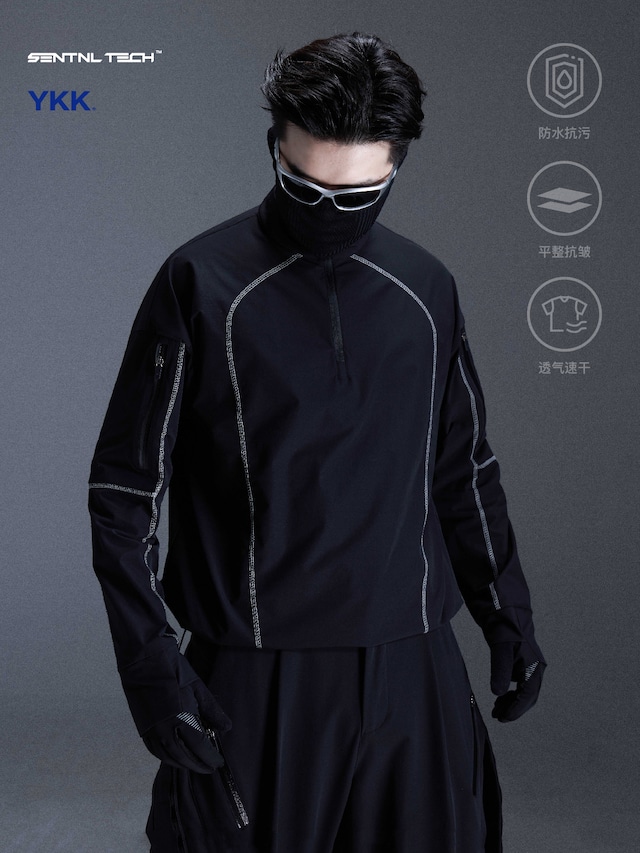 SENTNL TECH コントラストステッチ テックベースレイヤー