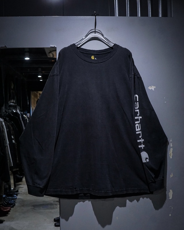 【add (C) vintage】“Carhartt” Good Fade Loose L/S T-Shirt