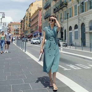 トレンチワンピース　AJ33167-3127