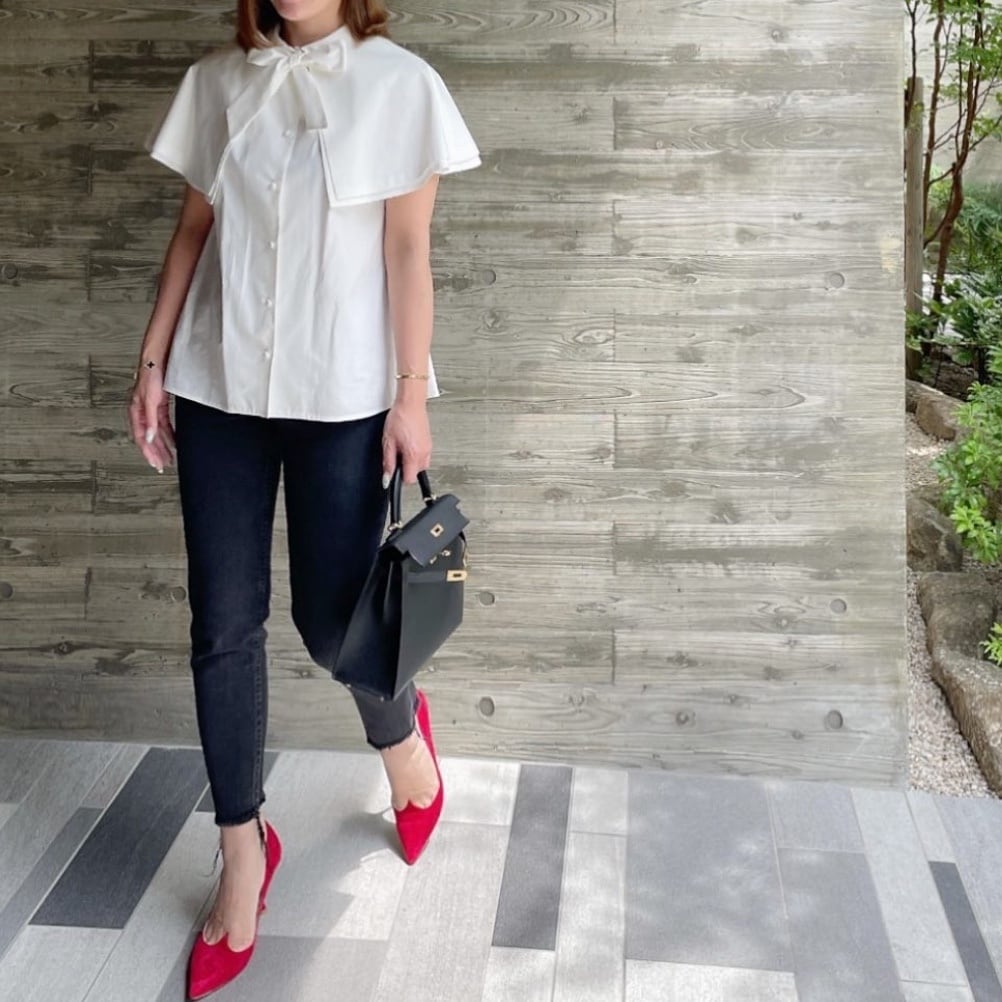 cygne シーニュ スカラップケープ sophie+ グレー 0サイズ 繰り返し