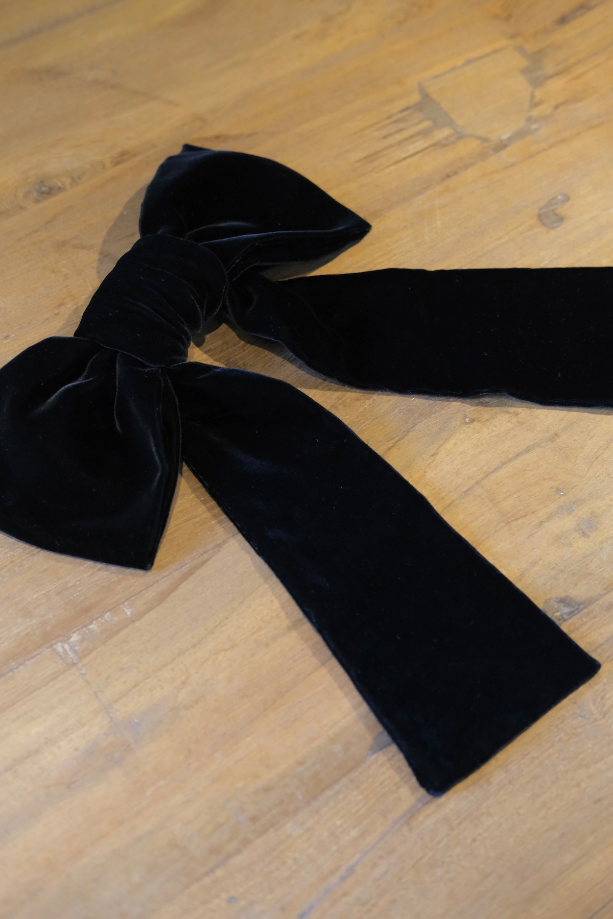 FETICO】VELVET BOW HAIR CLIP | loop