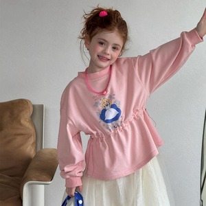 春アリスプリントくびれトレーナー