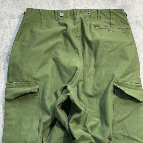 60s スウェーデン軍 実物 M-59 フィールドパンツ C152 w32 詳細写真12