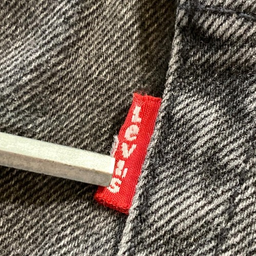 【W38 L34】 usa levi's black リーバイス 569 詳細写真4
