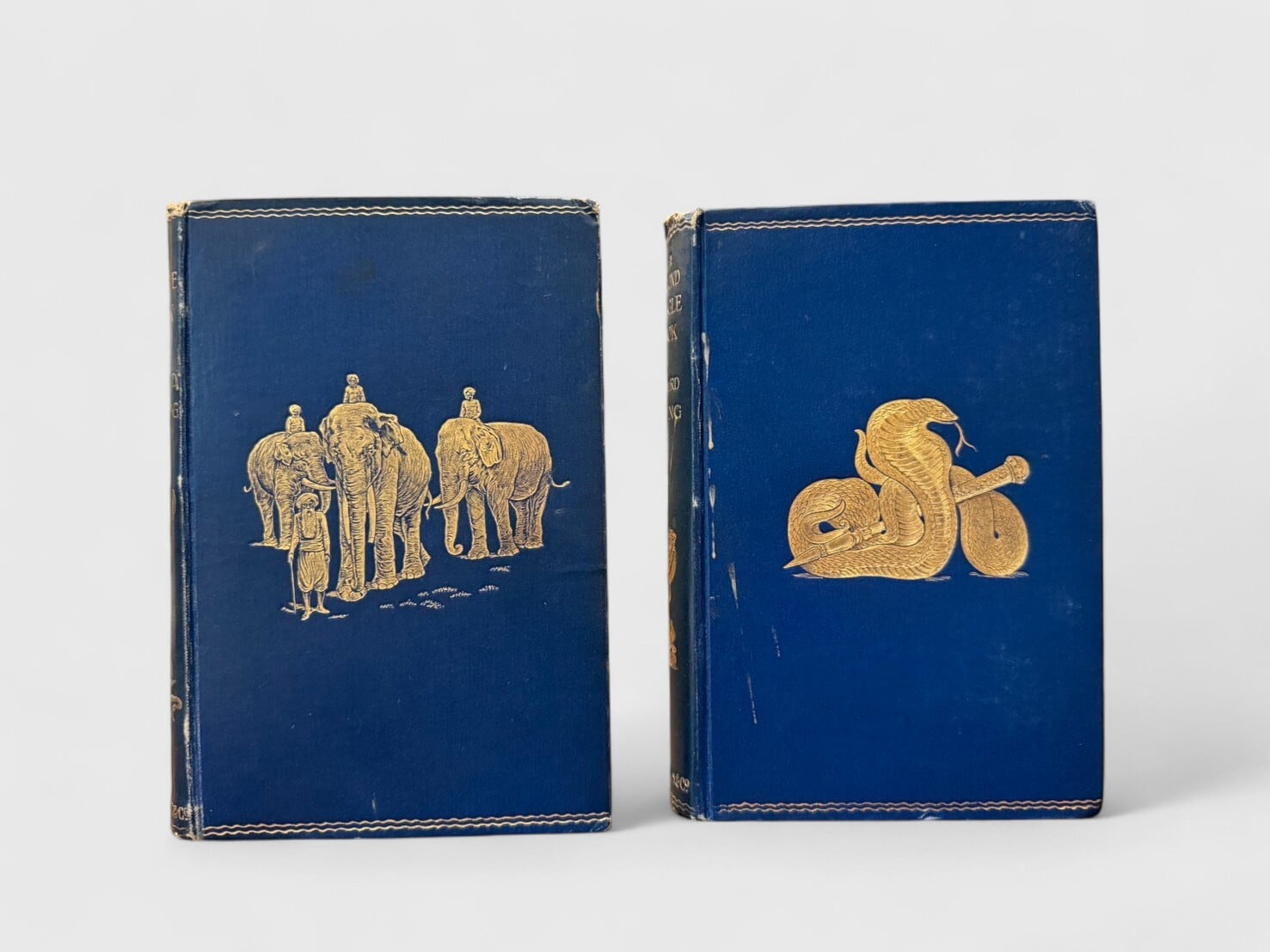 【RL155】【FIRST EDITION】The Jungle Book & The Second Jungle Book(1894&1895)/Rudyard Kipling