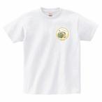 Tシャツ　胸元　ぱくぱくクッキー　かぼちゃ　ホワイト　S/M/L/XL