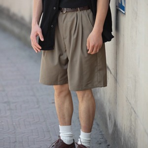 きれいめカジュアルショーツ　0701