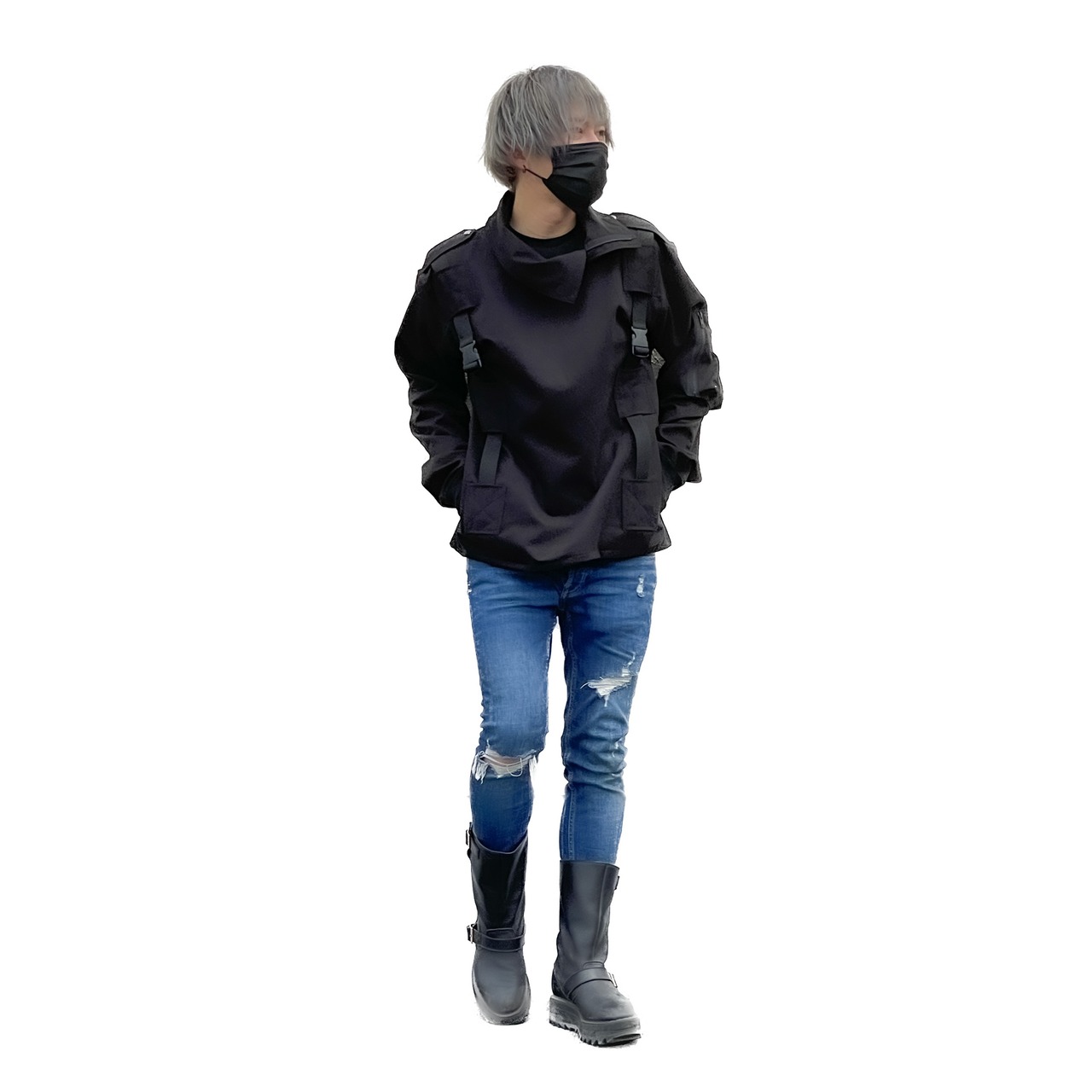 UNFINISHED ボンテージ2wayトップス2023070