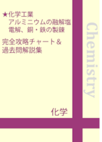 化学工業　アルミニウムの融解塩電解、銅・鉄の製錬　完全攻略チャート＆過去問解説集