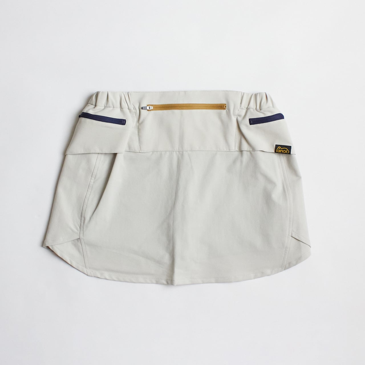 ranor ラナー インナー付き ランニングスカート ポケット付き 携帯収納 ranor（ラナー）BASIC SKIRT -LIGHT BEIGE レディースランニング