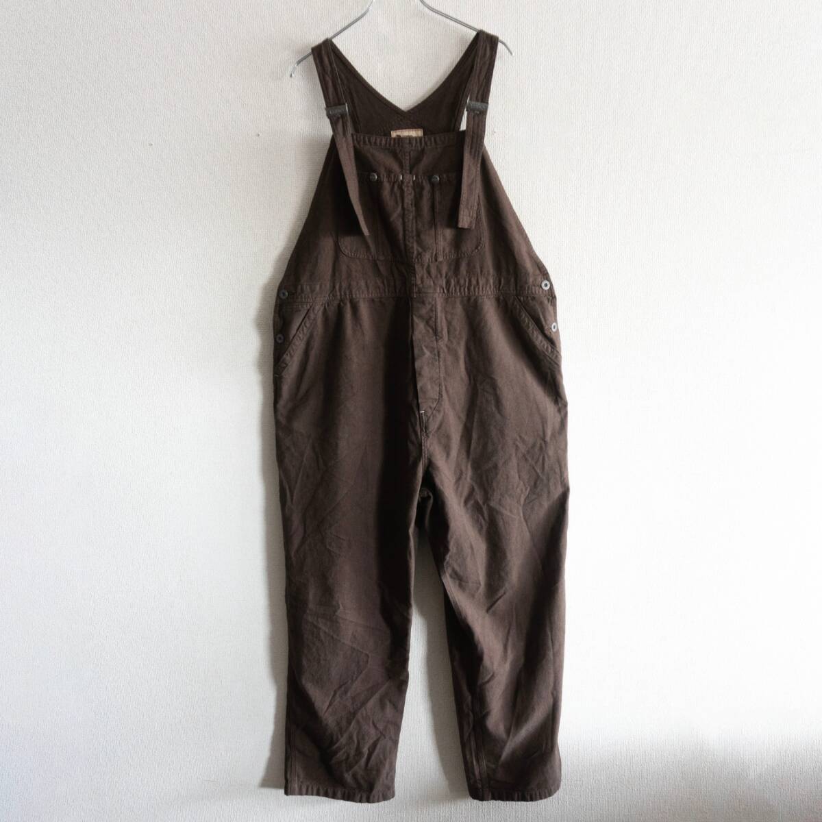 美品】PORTER CLASSIC【ギャバジン オーバーオール】4 ネイビー