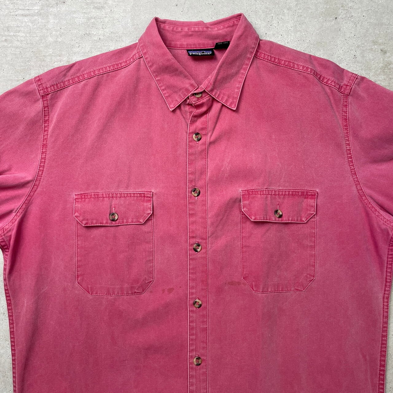 90年代 patagonia パタゴニア コットンキャンバスシャツ メンズ2XL相当