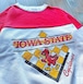 90s IOWA STATE UNIVERSITY  Two torn Sweat shirt DODGER Body