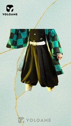 三分妄想 鬼滅の刃 かまど たんじろう 竈門 炭治郎コスプレ衣装