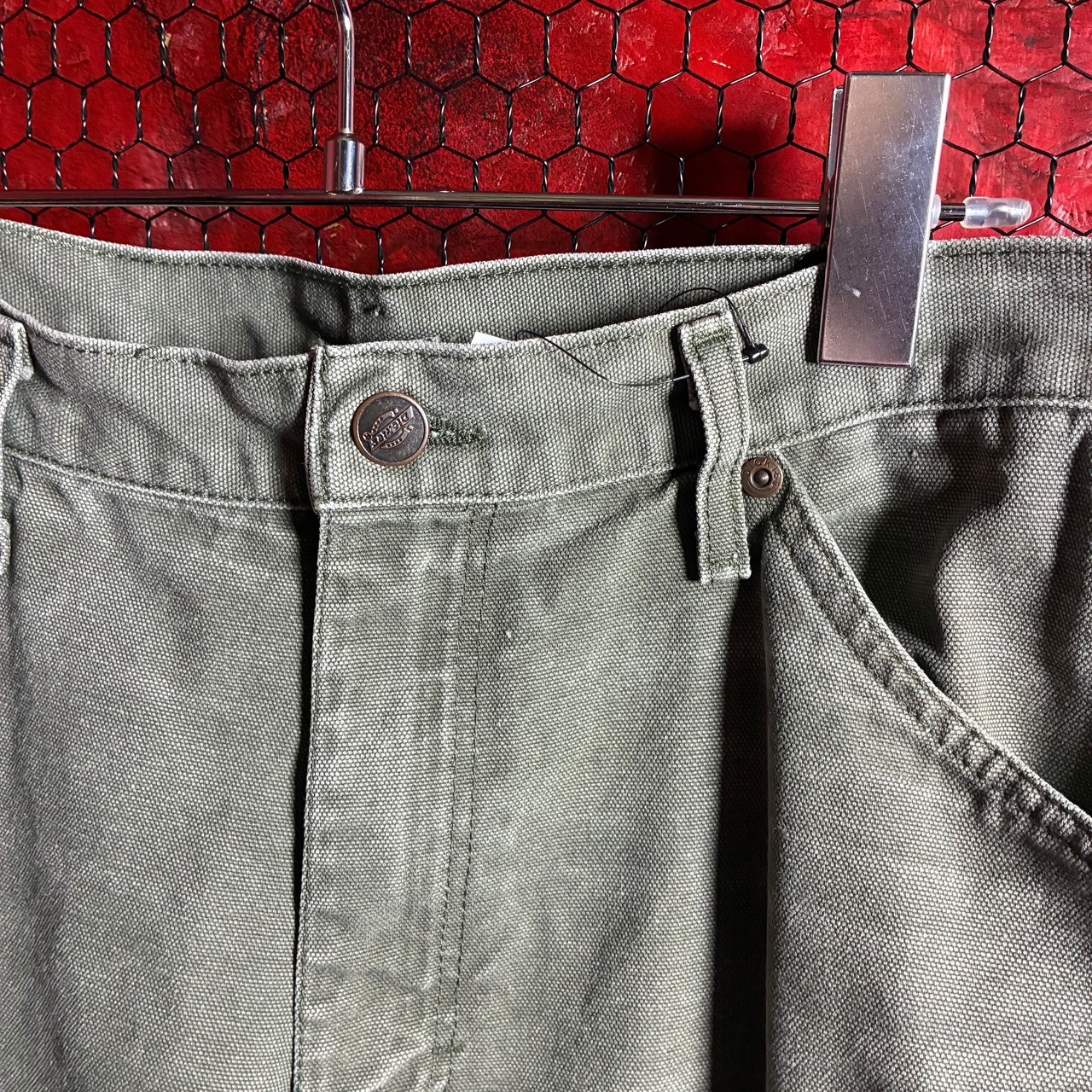 Dickies ダックペインターパンツ　カーキ　W34 ディッキーズ