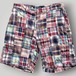 【90s】00s POLO RALPH LAUREN パッチワークショーツ 短パン W33 PROSPECT SHORT マルチカラー チェック VINTAGE ラルフローレン 正規品