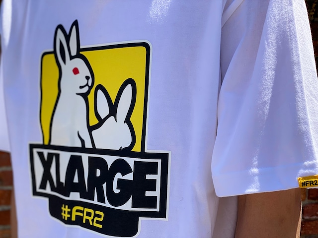 X-LARGE × FR2 TEE WHITE LARGE 80JA3129