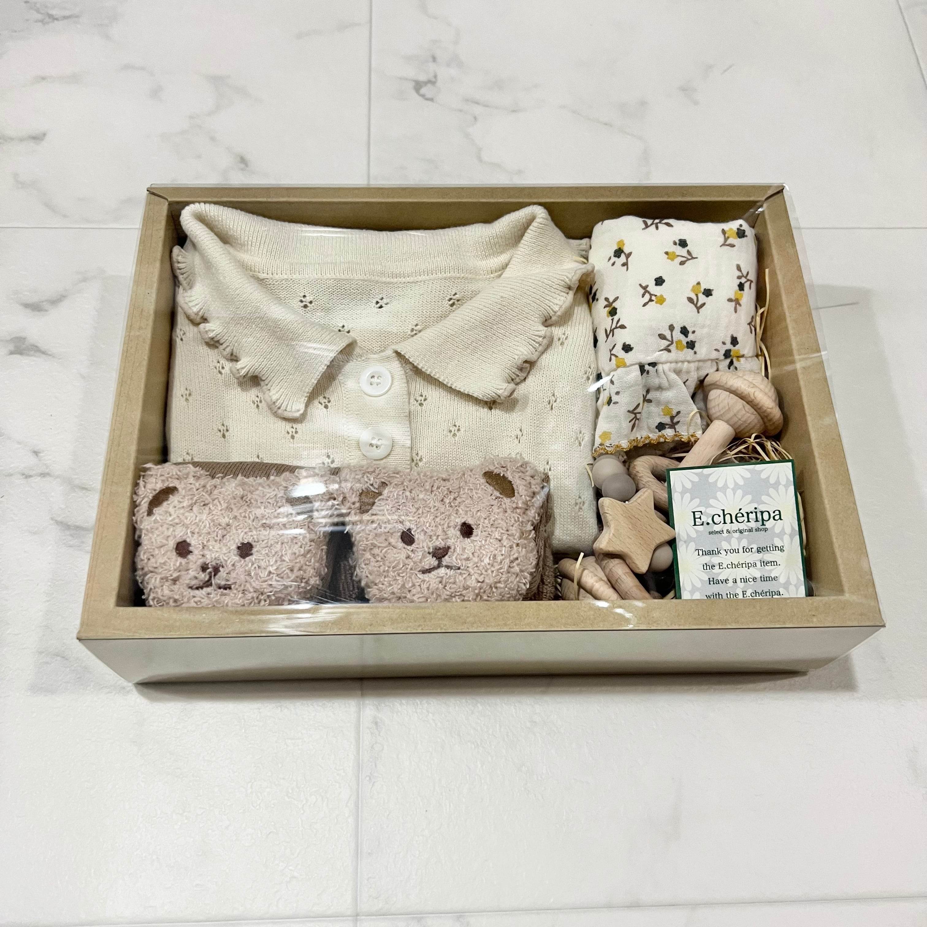 鍵網ポロニットロンパース 5