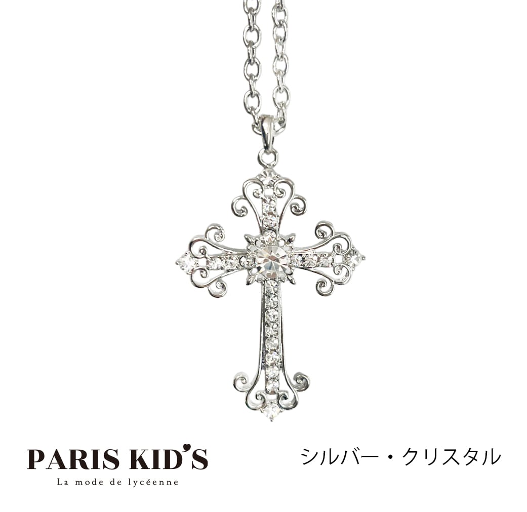 BSN-011】ゴシッククロスネックレス | 原宿 竹下通り アクセサリー