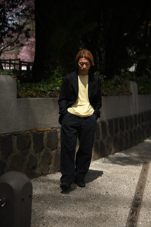 BISOWN / PIMA MOKLODI BASQUE TEE (YELLOW)