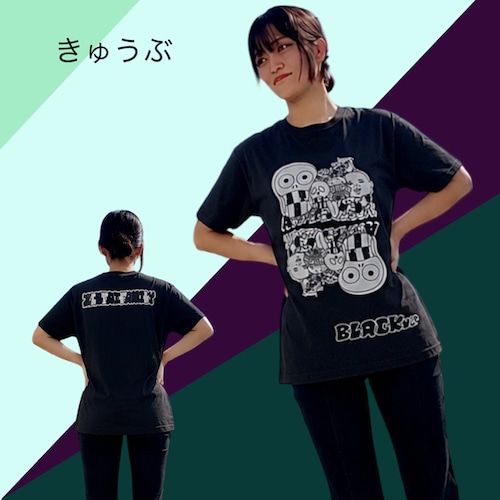 オリジナルキャラクターZINTAIFAMILY BLACK Lサイズ (サイズ指定可能)