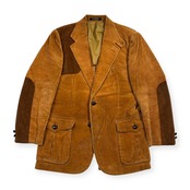 90s McGREGOR マックレガー くるみボタン エルボーパッチ コーデュロイ ジャケット M/ベージュ系 メンズ  ビンテージ