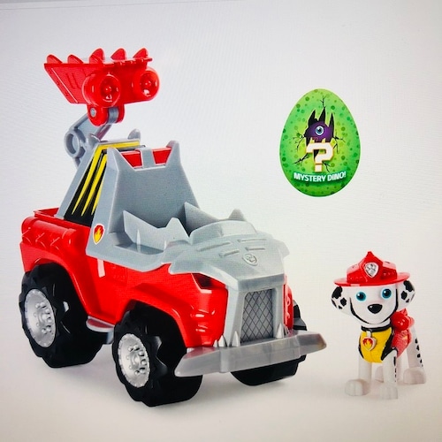 PAW Patrol MARSHALL DELUXE VEHICLE DINORESCUE【アメリカ直輸入】