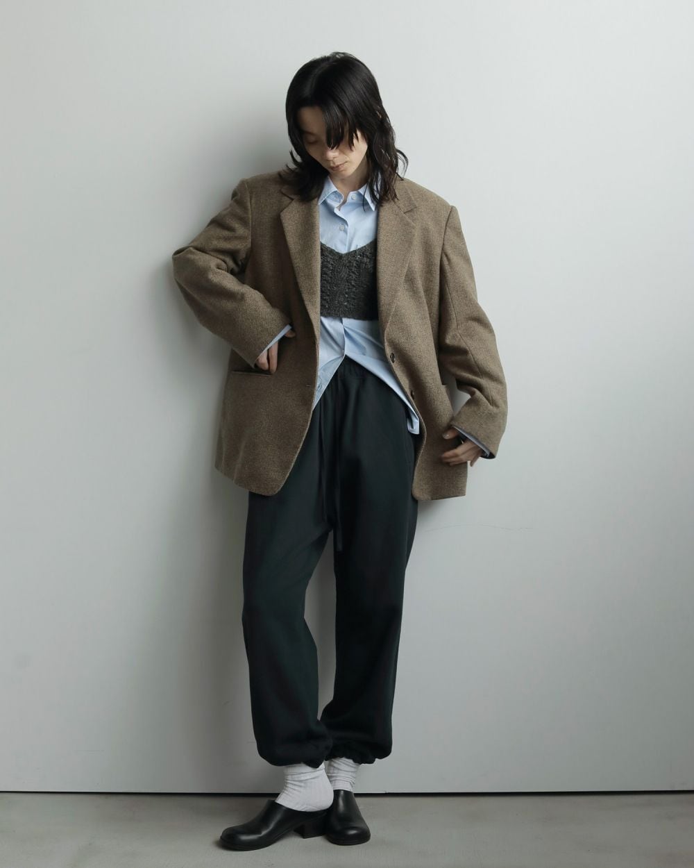 anuke 】Herringbone Wool Jacket | valance 福井｜レディース