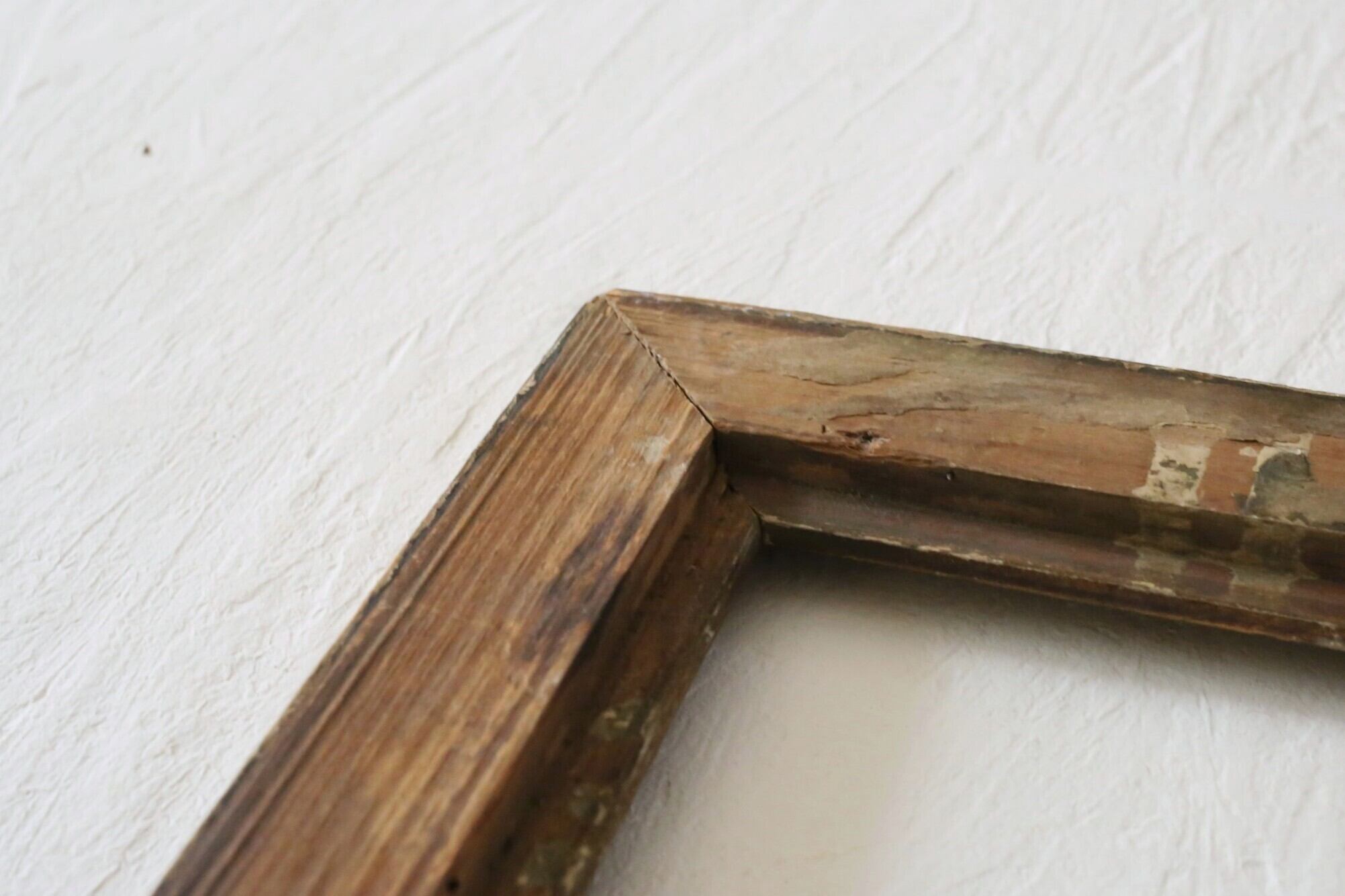 フランス アンティーク ヴィンテージ 額 木枠 フレームのみ N-01977