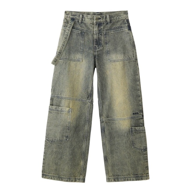 【X-girl】WORK DENIM PANTS / LtINDIGO【エックスガール】
