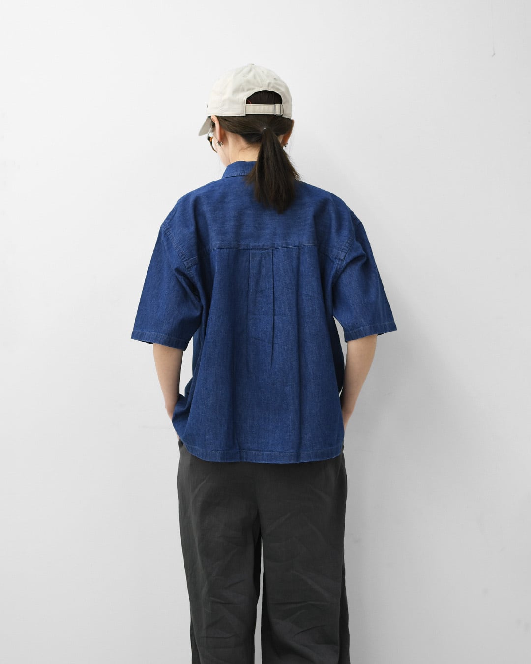 DANTON [ダントン] B.D. SHORT SHIRT S/S [DT-B0443DUG] B.D.ショート