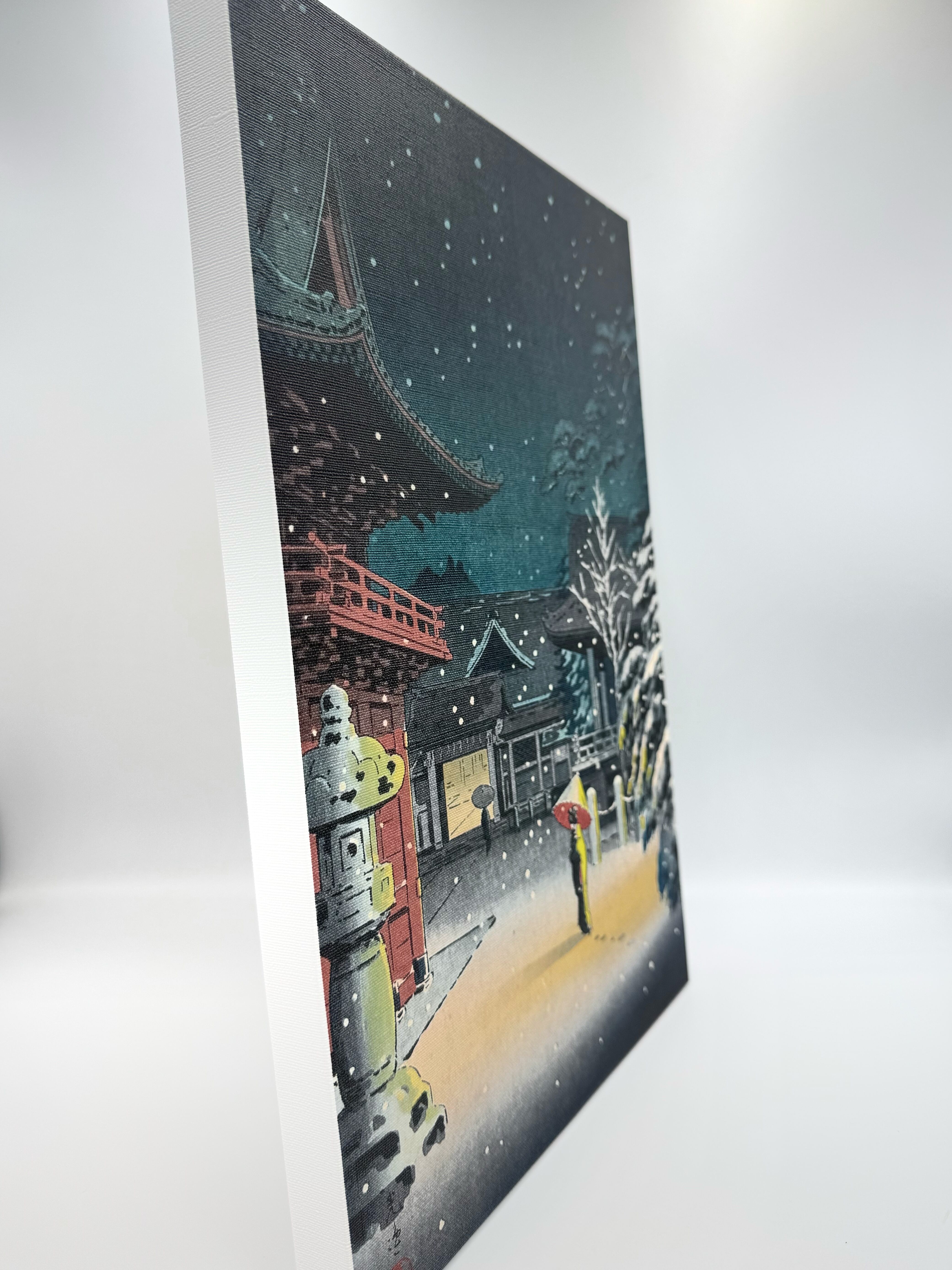 土屋光逸 根津神社 木製パネル アート | 噂の宝珠堂