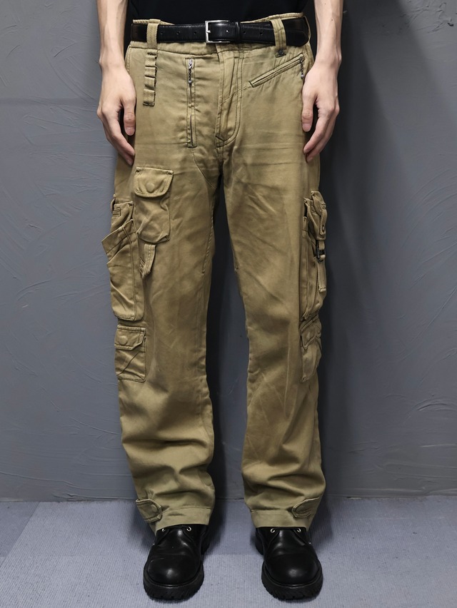 【diesel】multi pocket cargo pants