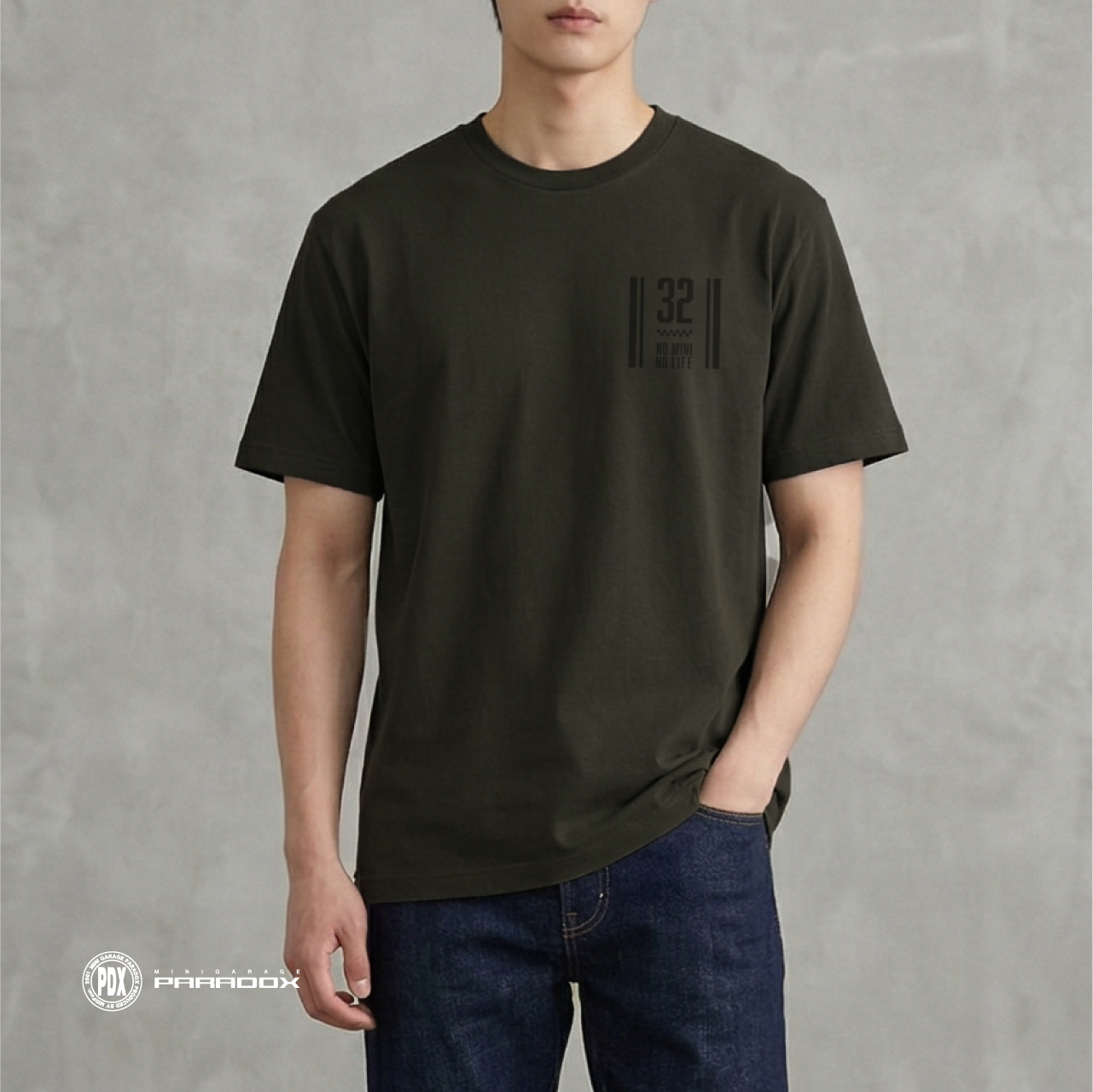 PDXオリジナル NO MINI NO LIFE Tシャツ Sサイズ | ミニガレージ
