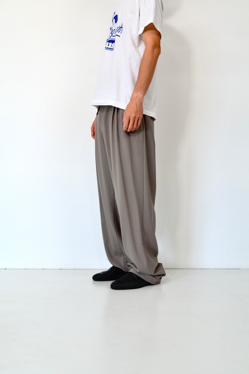 Zanella italy made 4tuck summer wool slacks