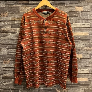 RALPH LAUREN NATIVE HENLEY CUT SEW