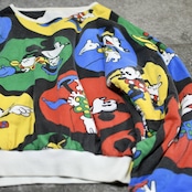 mickey pattern reversible sweat