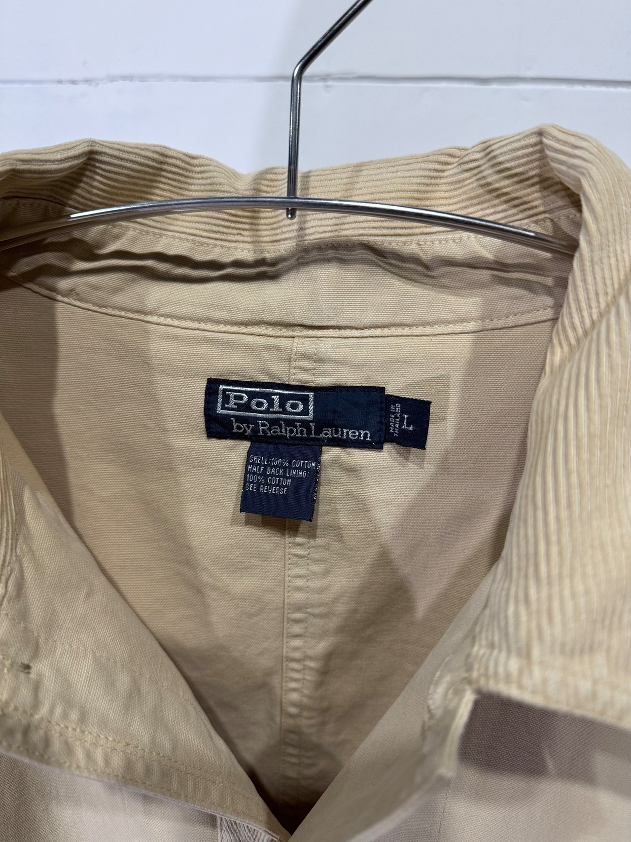 【L】1990s Polo by Ralph Lauren / Cotton Hunting Jacket / 20251308