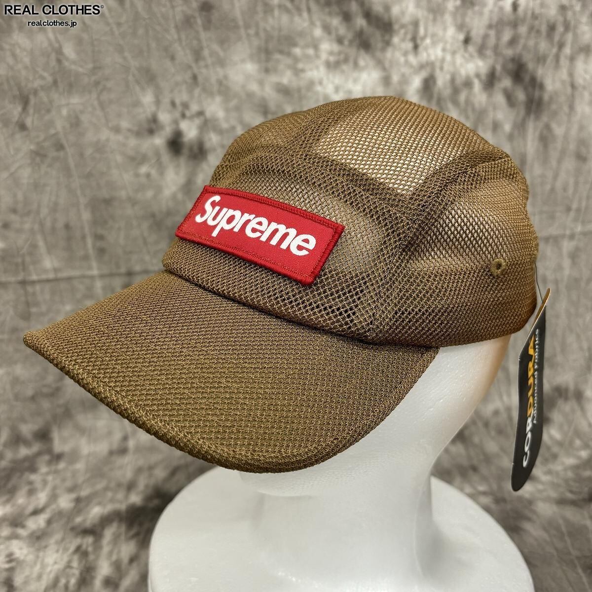 メンズ23SS Supreme Mesh Cordura Camp Cap