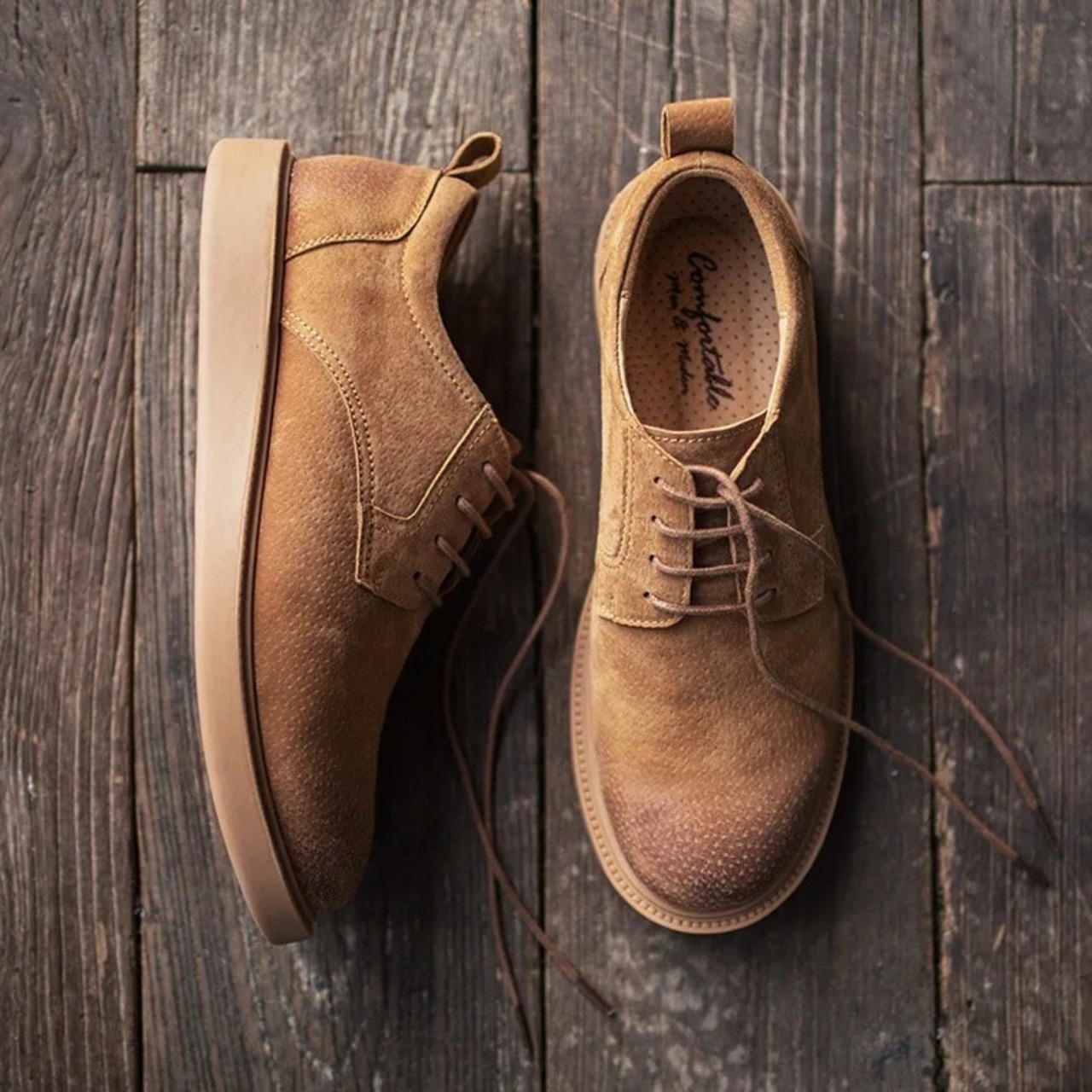 Soft Leather Lace-Up Shoes / ソフト レザー レースアップ シューズ